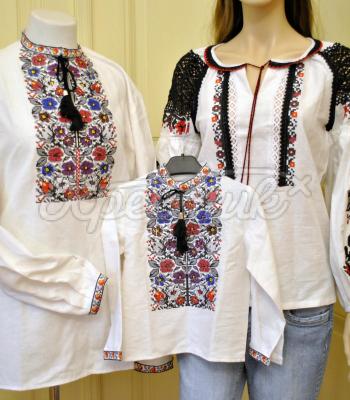 Парні сімейні вишиванки "Борщівські акорди" фото